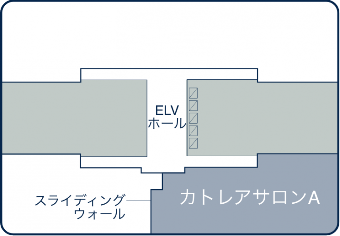 12F / カトレアサロン A 530㎡（約160坪）