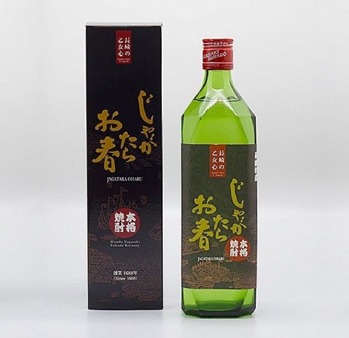 『福田酒造』 じゃがいも焼酎「じゃがたらお春」720ml 1,320円（税込）