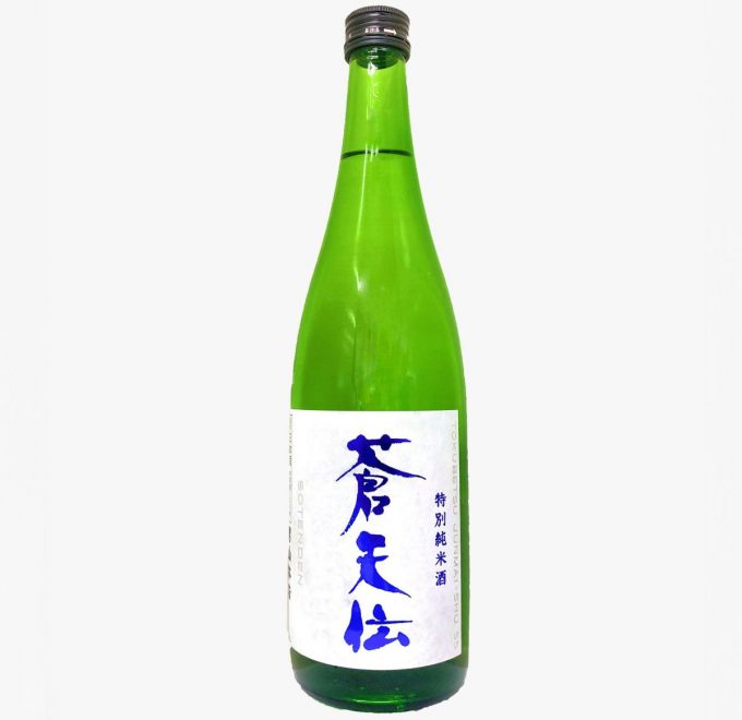 『株式会社 男山本店（気仙沼市）』 蒼天伝 特別純米酒 720㎖　1,650円（税込）